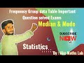 Median & Mode | Statistics| Frequency Table Important Question for exams | By Akc Maths