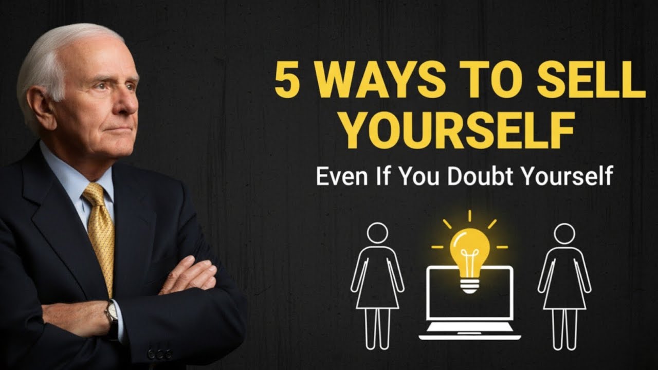 Overcome Rejection Fear | 5 Jim Rohn Tips to Sell Yourself and Succeed in Life