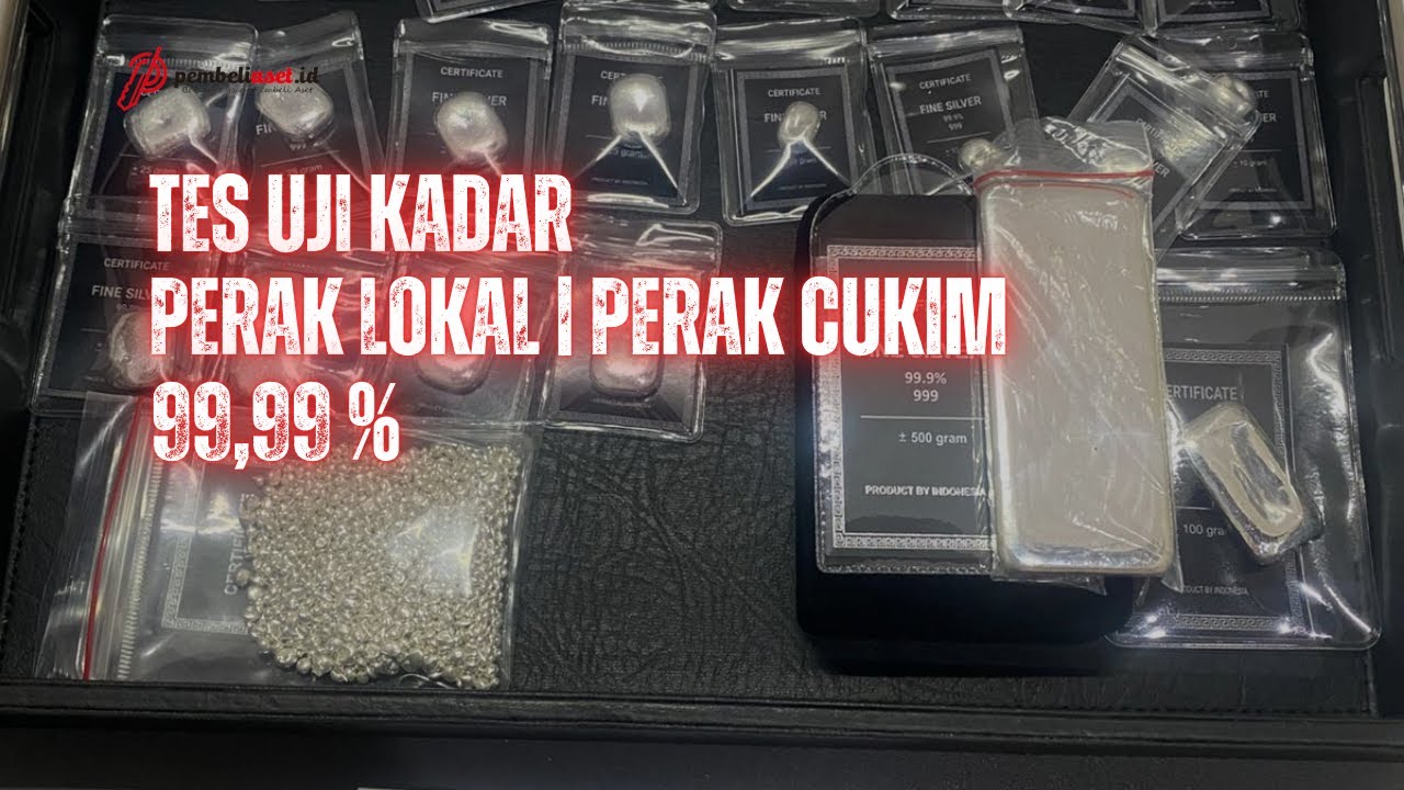 TES UJI KADAR PERAK CUKIM || PERAK LOKAL - PERAK INDONESIA 
