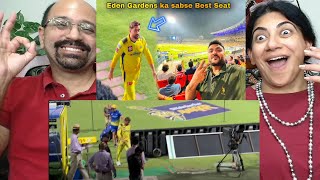 Paisa Vasool Match CSK vs KKR || pehli bar Dhoni ko Itne Karib se dekha 😨 || Eden Gardens Kolkata🔥
