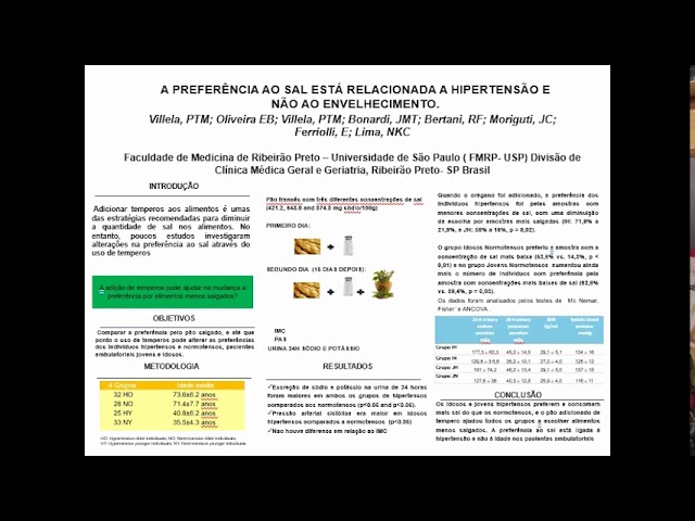 Preferência ao sal e hipertensão