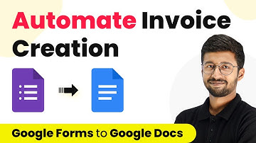 How to Automate Invoice Creation with Google Sheets, Docs and Forms