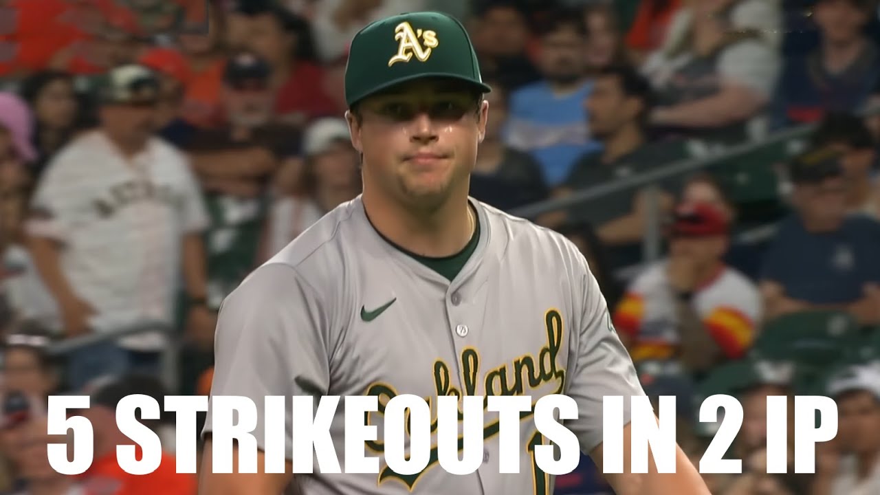 Mason Miller Strikes Out 5 in 2 Relief Innings vs Astros