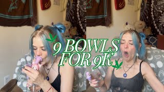 9 BOWLS FOR 9K! 🎉🍃 | Madi Arielle