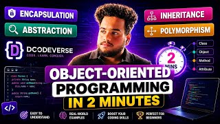 OOPS Tutorial in One Short | Object Oriented Programming | Dcodeverse