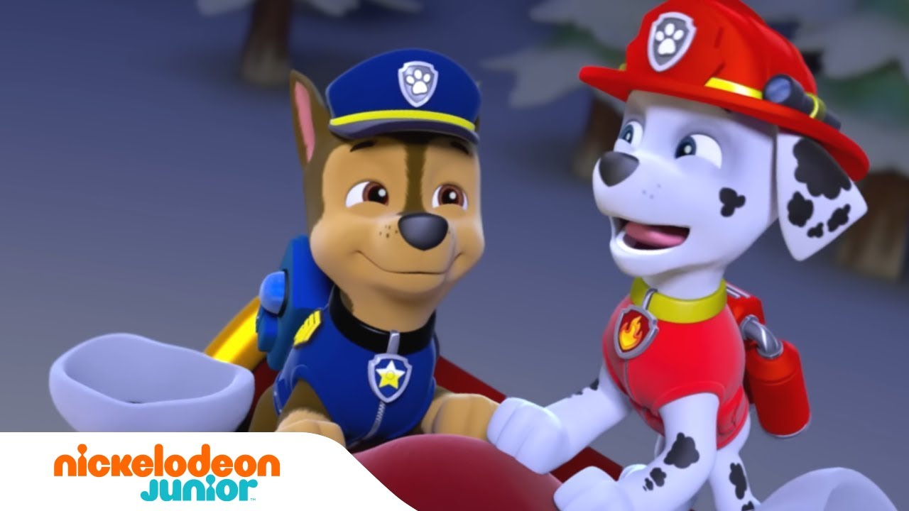 Paw Patrol : La Pat' Patrouille | La Pat' Patrouille répare le traîneau du Père Noël ! | Nick Jr.