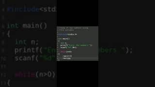 #76 | How to Write C Program | Basic c language Exercise77  #shorts #coding