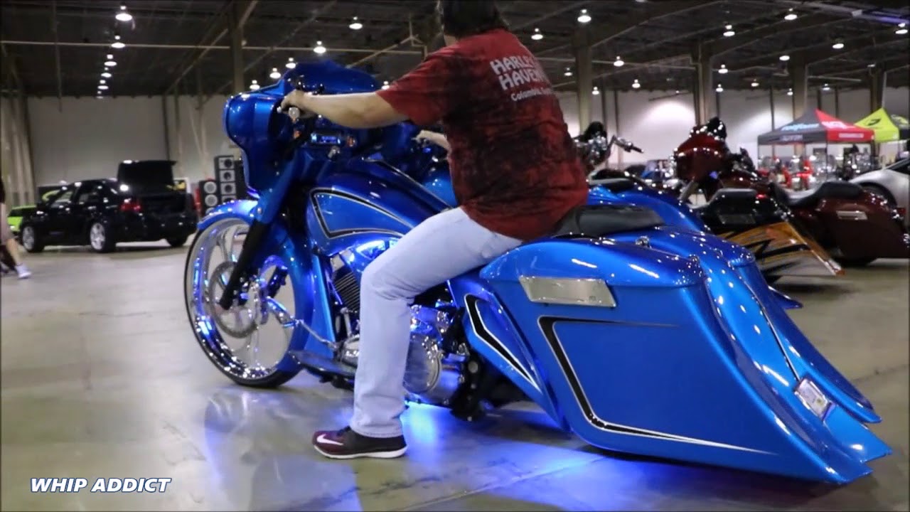 Blue Custom Motorcycle Paint Jobs change comin
