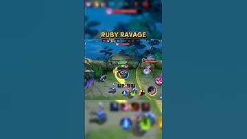 Ruby Ravage Team Owning | Dapinpin #ruby #mlbb #mobilelegends #dapinpin