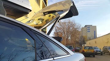 Opel Vectra C GTS trunk lid opening-closing with door switch