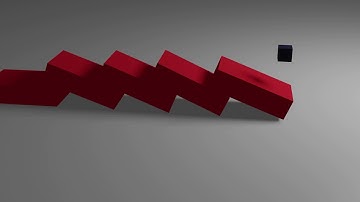 Dominoes Fall | Blender 2.8