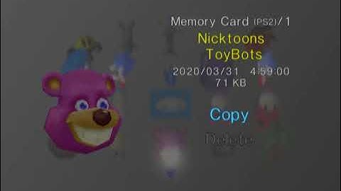 Terrifying PS2 Memory Card Icon