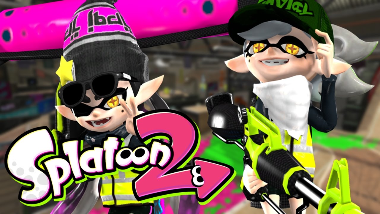 splatoon 2 callie marie playable characters youtube