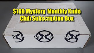 I Bought 160 Mystery Box From Monthly Knife Club Subscription Box