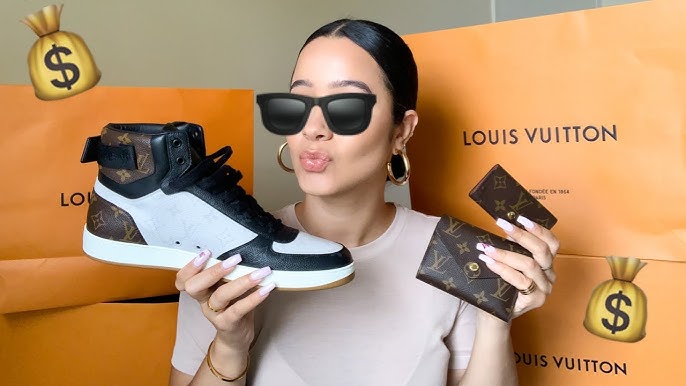 Unboxing Louis Vuitton Rivoli sneaker boot 