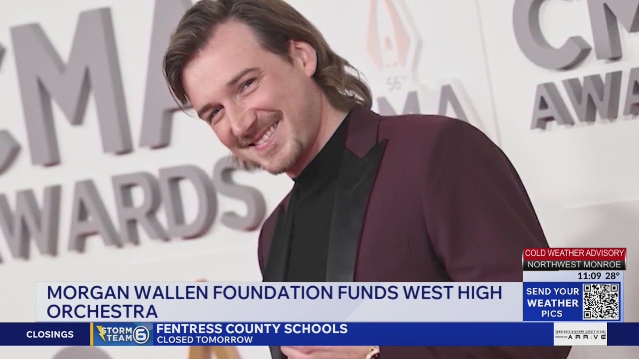 Morgan Wallen Foundation funds new instruments for West High School orchestra