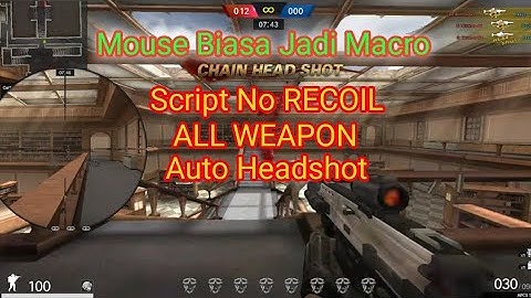 MOUSE BIASA JADI MACRO NO RECOIL ALL WEAPON - PBZ #gta #games #gaming #pbzepetto #pointblank #pb