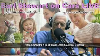 Please enjoy this re-broadcast of The Best of Earl on Cars from April 4, 2026