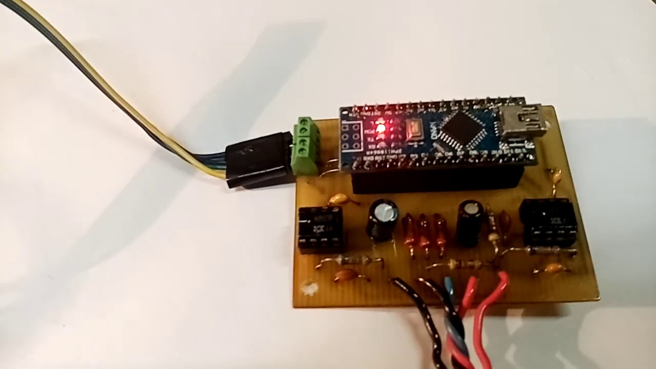 БС-155А, печатная плата блока на Ардуино. - YouTube