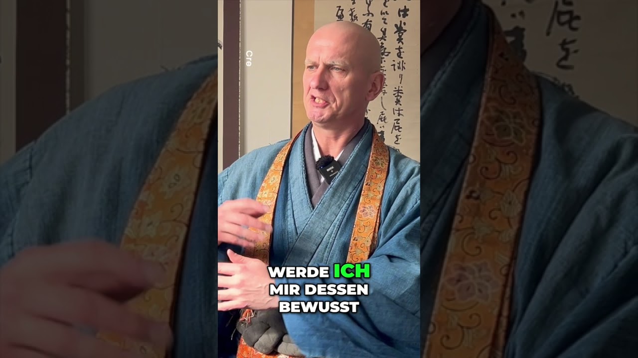 🧠 Wie denkt man auf dem Grund des Nicht-Denkens!? 🧠 #zen #meditation #buddhismus