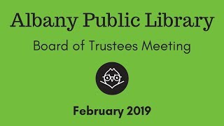 APL Trustee Meeting | February 2019