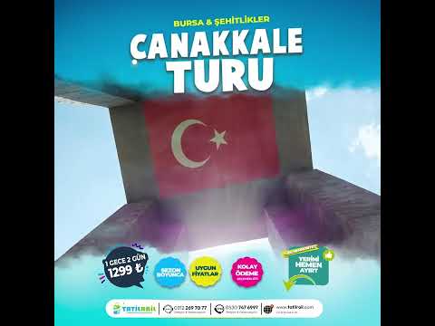 Ankara Çıkışlı Çanakkale Turu ( 29 Ekim Özel)