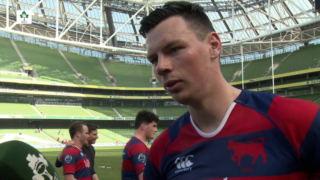 irish rugby squad Irish Rugby TV: Clontarf's Matt D'Arcy On Winning The Ulster Bank League