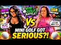 JAIDYN ALEXIS & SAM OUTSIDE ALL DAY?! 😳 MINI GOLF GOT COMPETITIVE FAST 👀