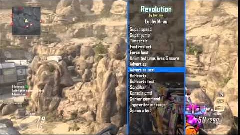 BLACK OPS 2 MOD MENU ONLINE BEST AIMBOT !!! (Unfair aimbot )