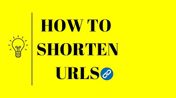 How to Shorten a URL Link