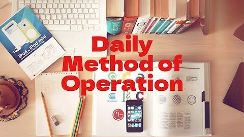 Daily Method of Operation Network Marketing