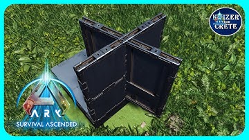 ASA How to place double walls in ARK: Survival Ascended