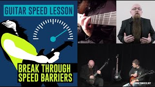 [Guitar Speed Lesson] Break Through Speed Barriers