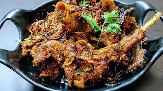 BHUNA GOSHT | bhuna mutton dhaba style | bhuna mutton recipe | mutton masala fry | mutton bhuna