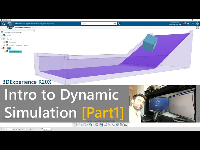 Introduction to Dynamic Simulation [Part 1] CATIA 3DExperience R20x Live