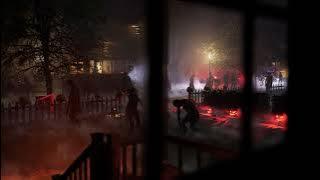 Suburban Zombie Halloween Takeover! | Happy Halloween | Zombie Ambience | Horror Ambience