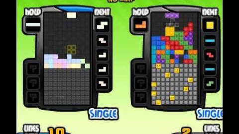 Tetris Battle Funny Opponent!