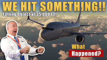 Plane Hit Unknown Object at 35,000 Feet?! | ATC Breakdown