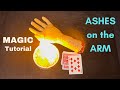 Magic Card Trick Tutorial - Ashes On The Arm - Perfect For Halloween Magic