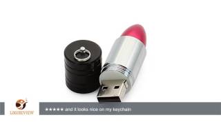 Metal Lipstick Shape 8GB 8G Gift USB Flash Drive USB Flash Disk Pen Drive Memory Stick Red Color |(, 2016-10-05T15:28:10.000Z)