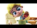 Noche de Peliculas Frozen Animacion 🍰 Elsa Horneando Muffins Play Doh Stop Motion