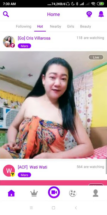 GOGO LIVE TANTE GIRANG PAMER MOMOK
