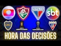 GLOBO e SBT: SORTE ou AZAR com finais da CONMEBOL?