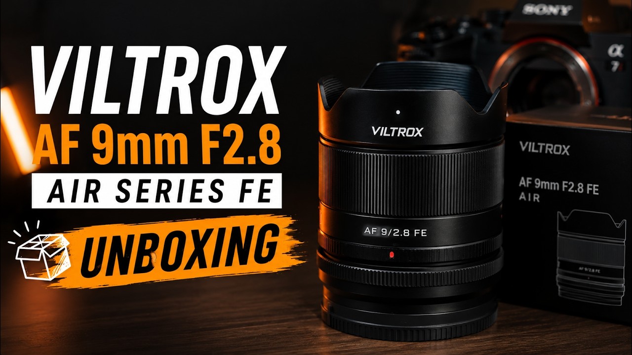Sony ZV-E10 + Viltrox AF 9mm F2.8 AIR | Unboxing - YouTube