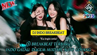 DJ BREAKBEAT INDO GALAU 'KU INGIN SETIA' TERBARU AUTO GOYANG