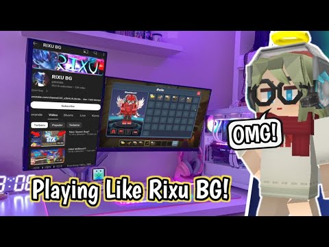 Playing Like Rixu BG In PC!!! [Blockman Go] - YouTube