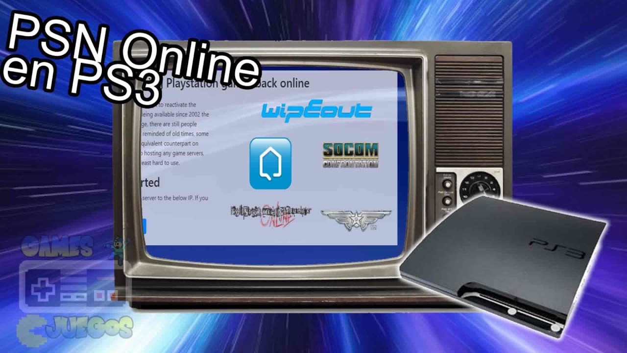 PS Online Network Emulated revive algunos juegos y aplicaciones online ps3 y quizas otras consolas