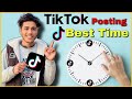 Tiktok posting time  tiktok uploading best time  how many post per day tiktok