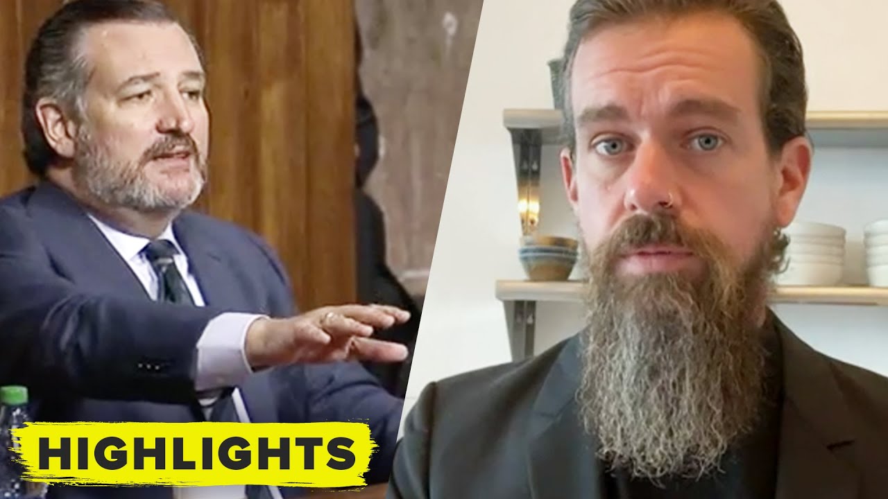 Ted Cruz SHOUTS at Dorsey about voter fraud, 2020 election