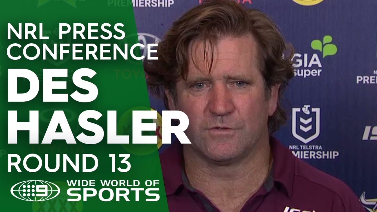 NRL Press Conference: Des Hasler - Round 13 | NRL on Nine ...